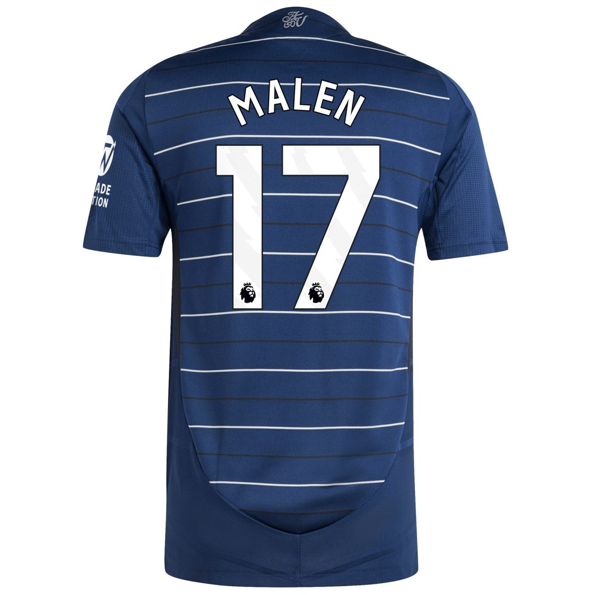 aston villa adidas third authentic shirt 2024-25 with malen 17 printing Collection | Official Aston Villa Jerseys for Fans