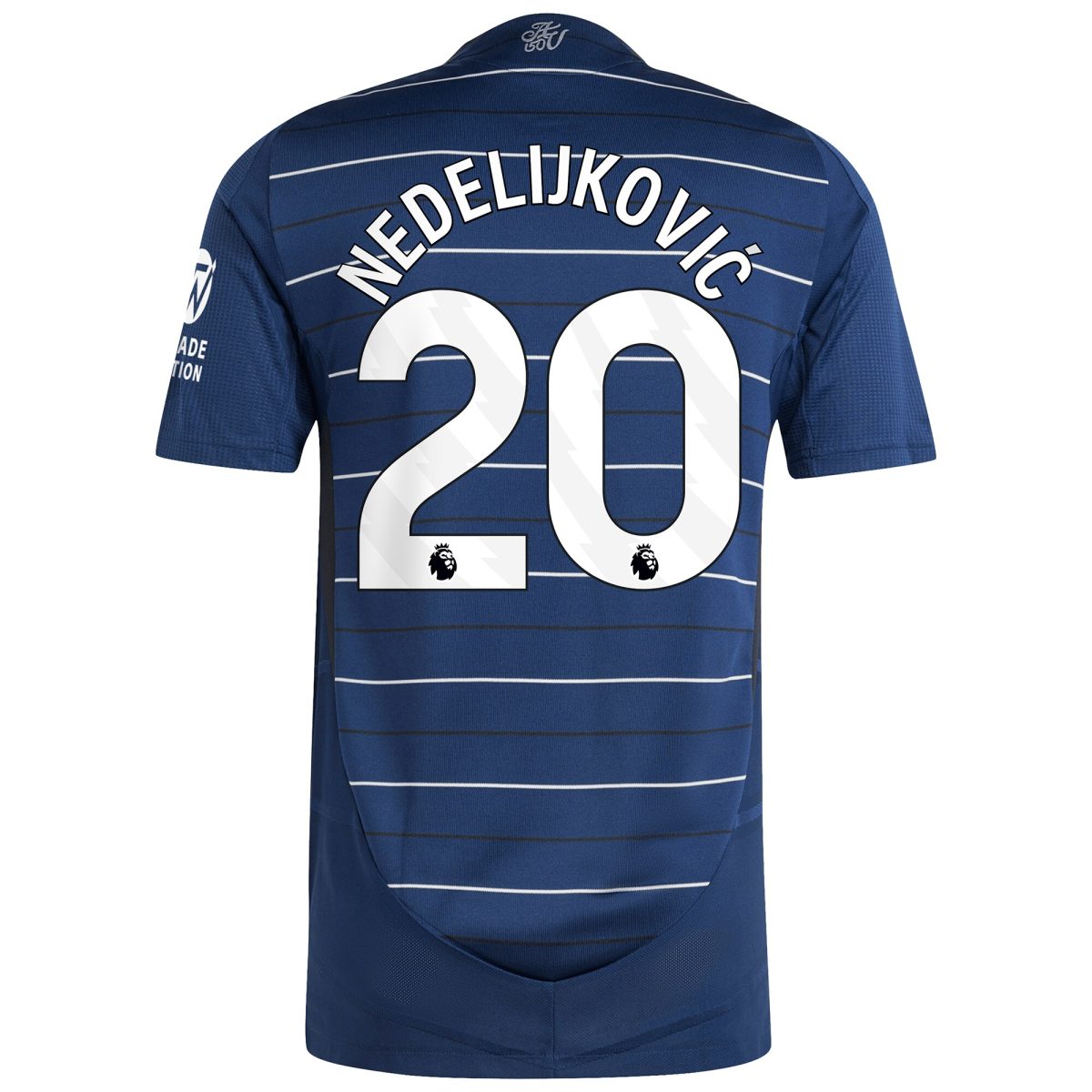 aston villa adidas third authentic shirt 2024-25 with nedeljković 20 printing Collection | Official Aston Villa Jerseys for Fans