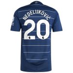 aston villa adidas third authentic shirt 2024-25 with nedeljković 20 printing Collection | Official Aston Villa Jerseys for Fans