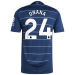 aston villa adidas third authentic shirt 2024-25 with onana 24 printing Collection | Official Aston Villa Jerseys for Fans