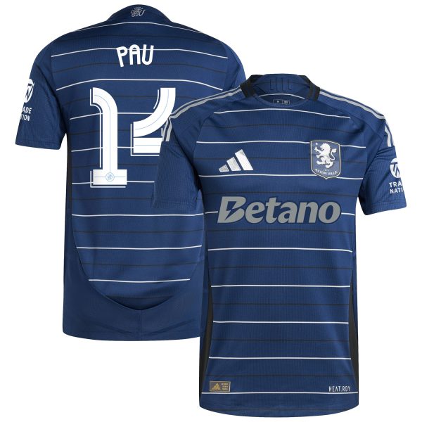 aston villa adidas third authentic shirt 2024-25 with pau 14 cup printing Collection | Official Aston Villa Jerseys for Fans