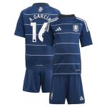 aston villa adidas third minikit 2024-25 with a.garcía 16 printing Collection | Official Aston Villa Jerseys for Fans