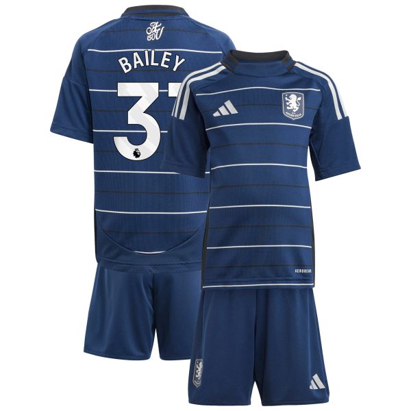 aston villa adidas third minikit 2024-25 with bailey 31 printing Collection | Official Aston Villa Jerseys for Fans