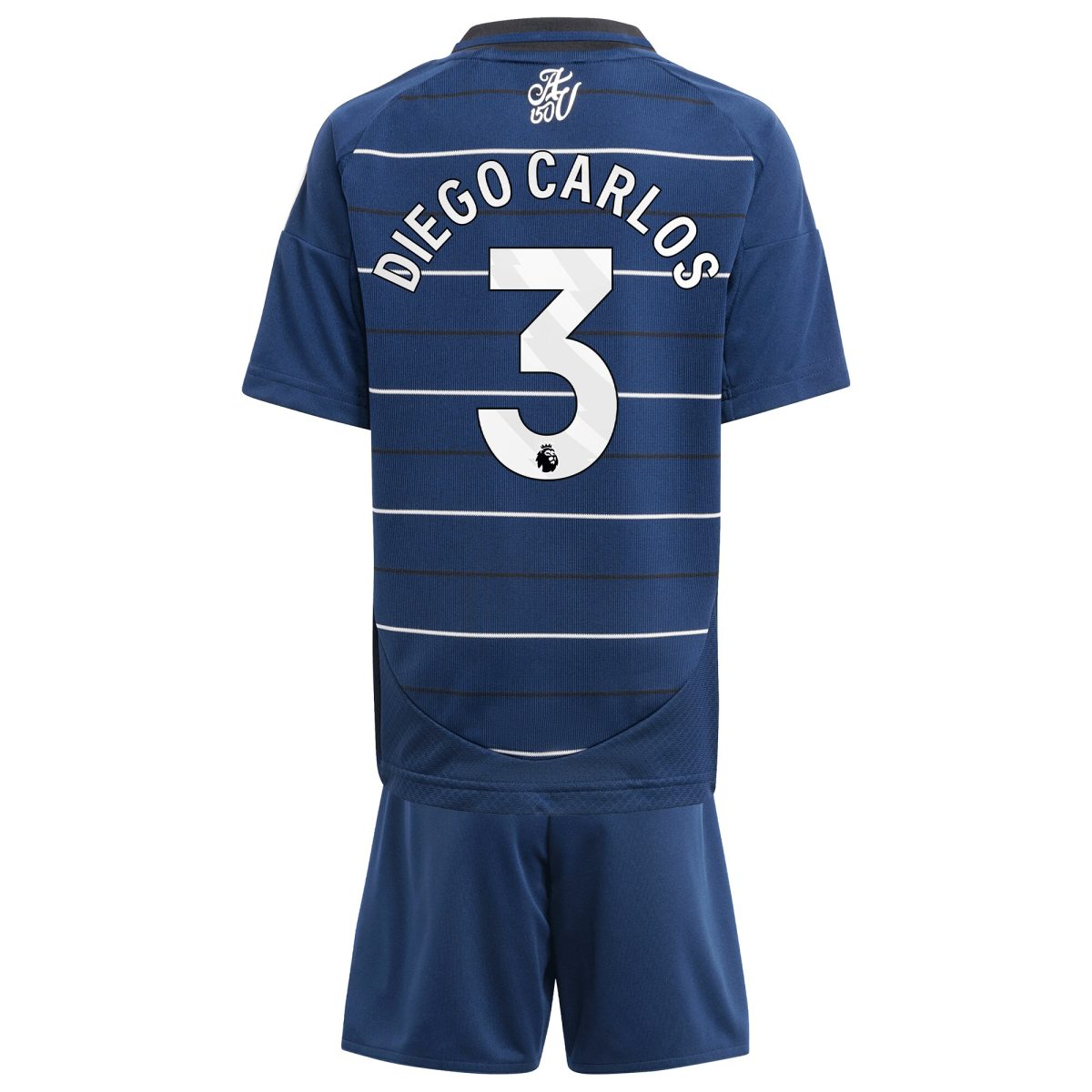 aston villa adidas third minikit 2024-25 with diego carlos 3 printing Collection | Official Aston Villa Jerseys for Fans