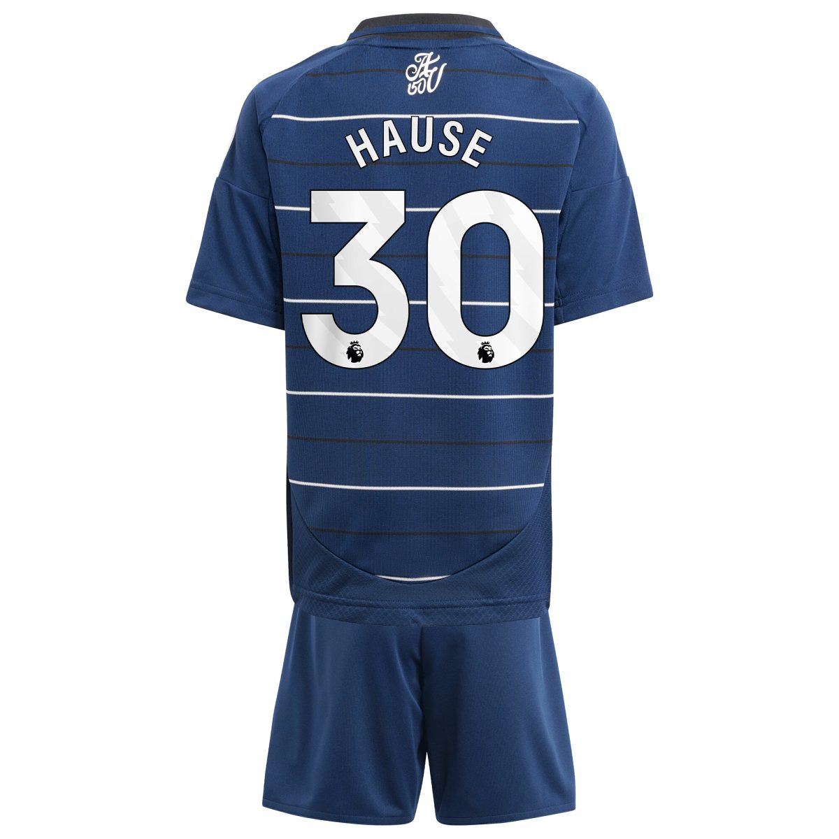aston villa adidas third minikit 2024-25 with hause 30 printing Collection | Official Aston Villa Jerseys for Fans