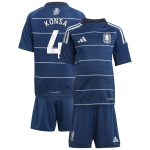 aston villa adidas third minikit 2024-25 with konsa 4 printing Collection | Official Aston Villa Jerseys for Fans