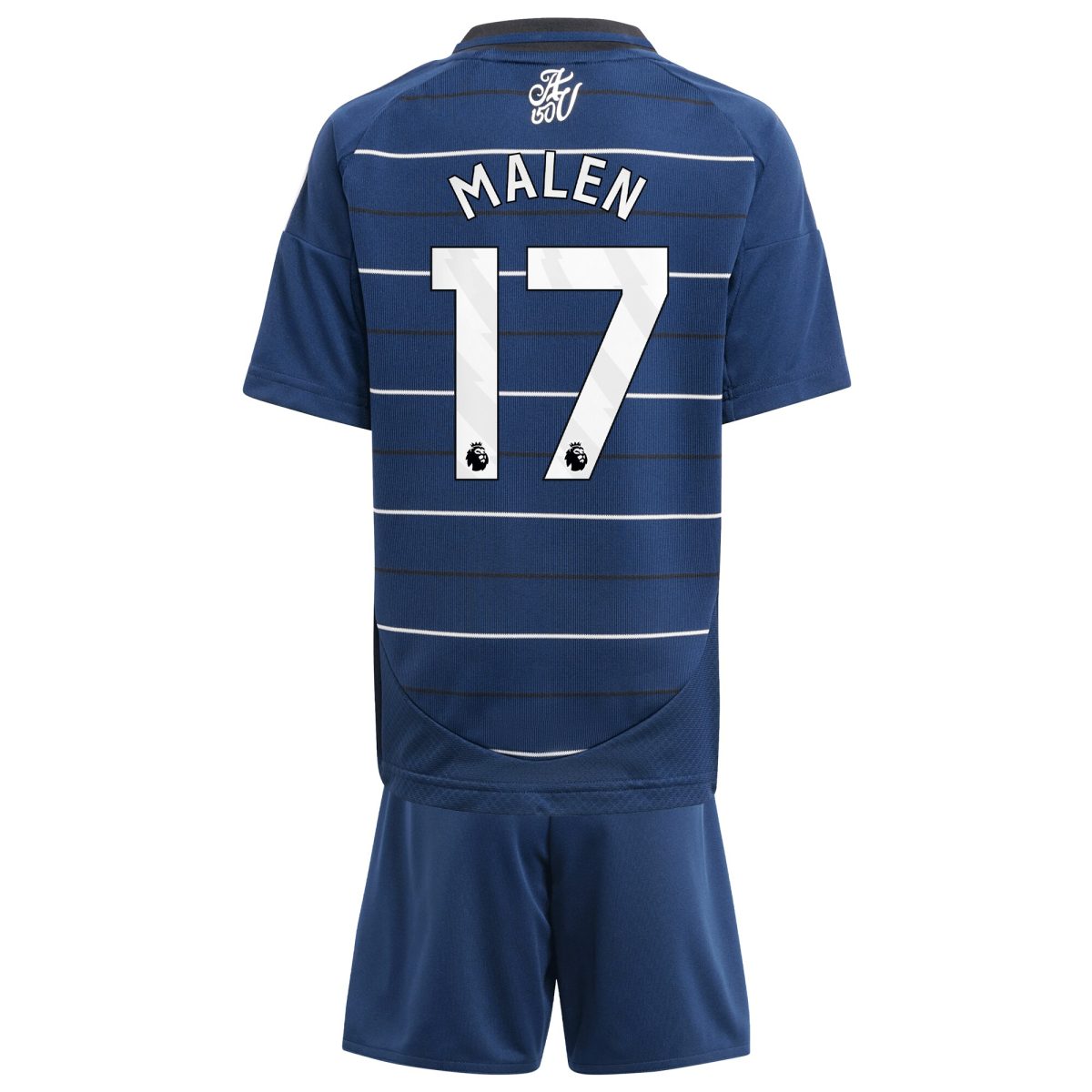 aston villa adidas third minikit 2024-25 with malen 17 printing Collection | Official Aston Villa Jerseys for Fans