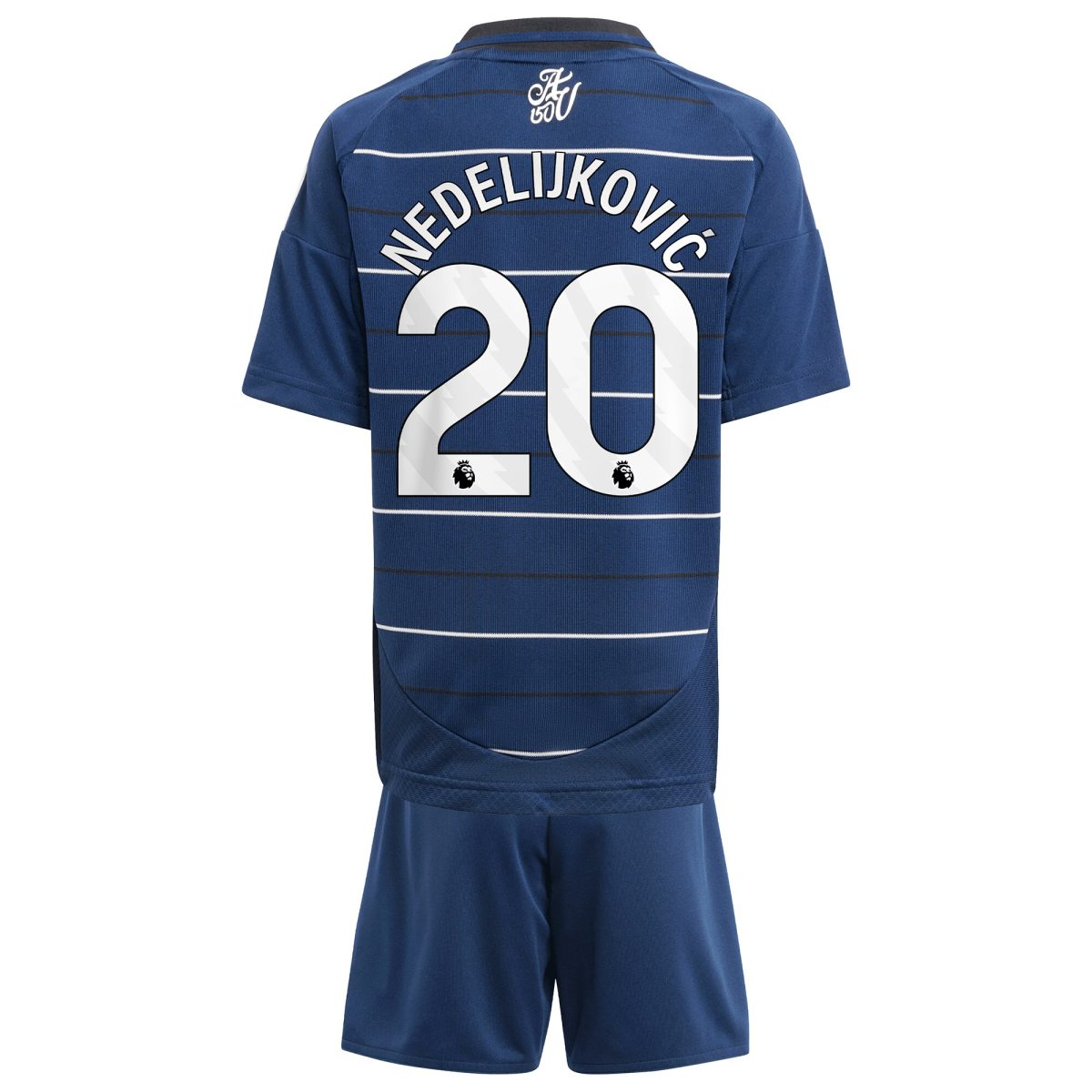 aston villa adidas third minikit 2024-25 with nedeljković 20 printing Collection | Official Aston Villa Jerseys for Fans