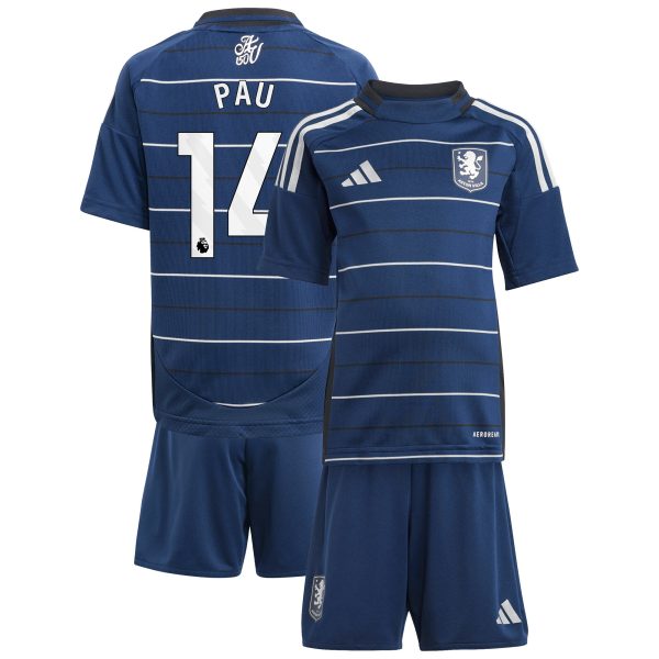 aston villa adidas third minikit 2024-25 with pau 14 printing Collection | Official Aston Villa Jerseys for Fans