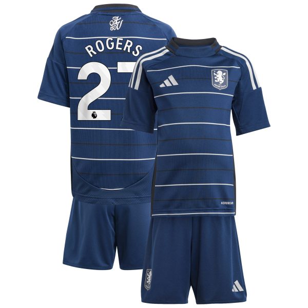 aston villa adidas third minikit 2024-25 with rogers 27 printing Collection | Official Aston Villa Jerseys for Fans