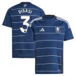 aston villa adidas third shirt 2024-25 – kids with disasi 3 printing Collection | Official Aston Villa Jerseys for Fans