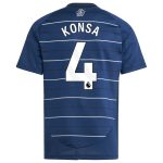 aston villa adidas third shirt 2024-25 – kids with konsa 4 printing Collection | Official Aston Villa Jerseys for Fans