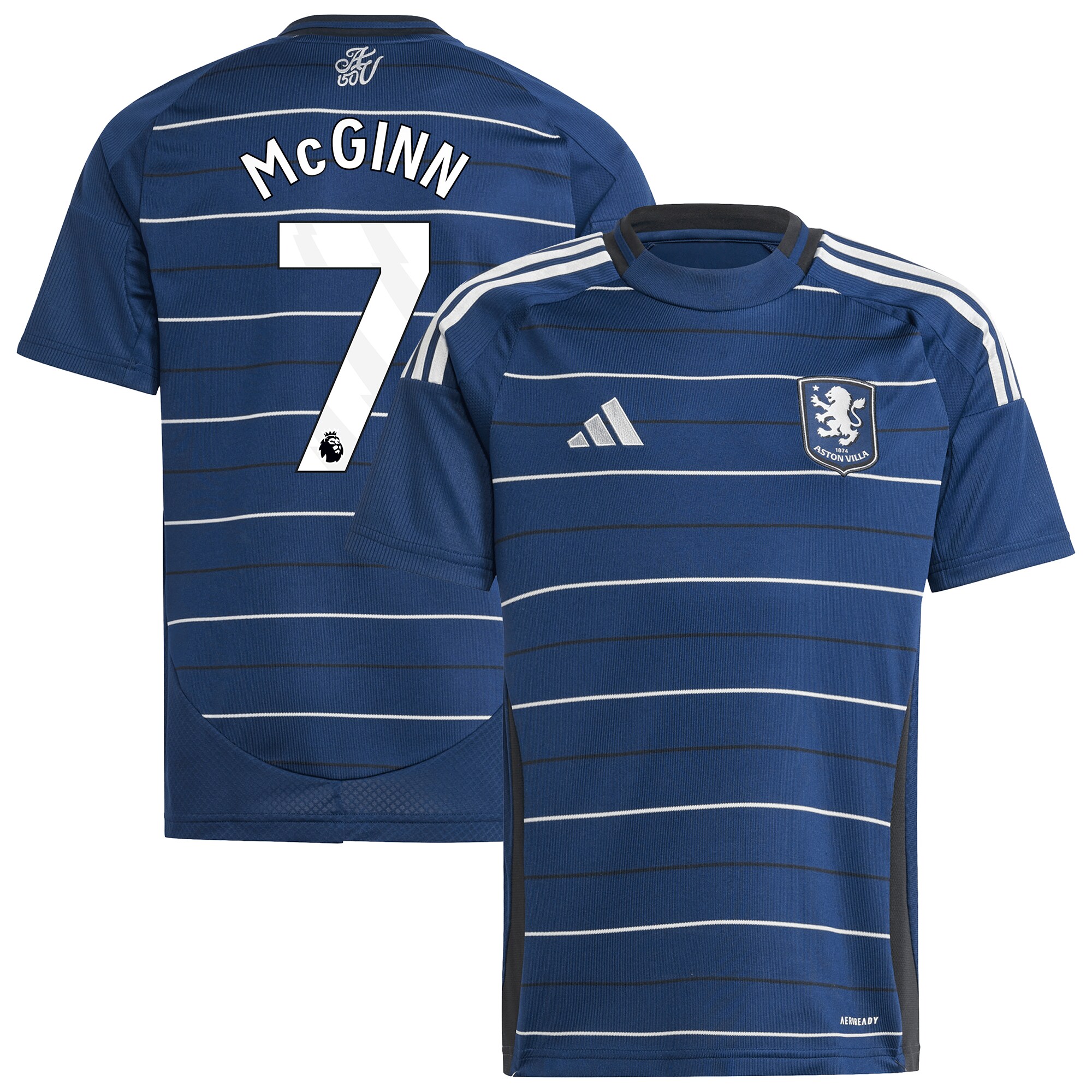 aston villa adidas third shirt 2024-25 – kids with mcginn 7 printing Collection | Official Aston Villa Jerseys for Fans