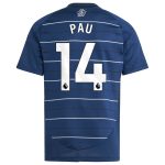 aston villa adidas third shirt 2024-25 – kids with pau 14 printing Collection | Official Aston Villa Jerseys for Fans