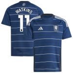 aston villa adidas third shirt 2024-25 – kids with watkins 11 printing Collection | Official Aston Villa Jerseys for Fans