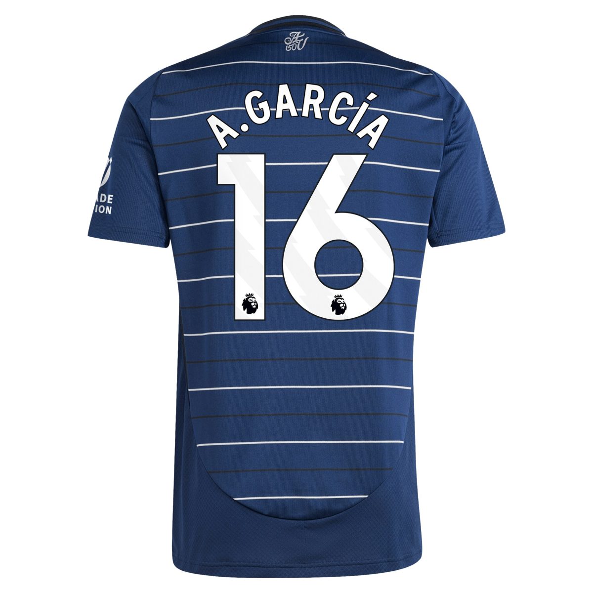 aston villa adidas third shirt 2024-25 with a.garcía 16 printing Collection | Official Aston Villa Jerseys for Fans