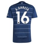 aston villa adidas third shirt 2024-25 with a.garcía 16 printing Collection | Official Aston Villa Jerseys for Fans