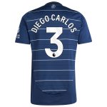 aston villa adidas third shirt 2024-25 with diego carlos 3 printing Collection | Official Aston Villa Jerseys for Fans