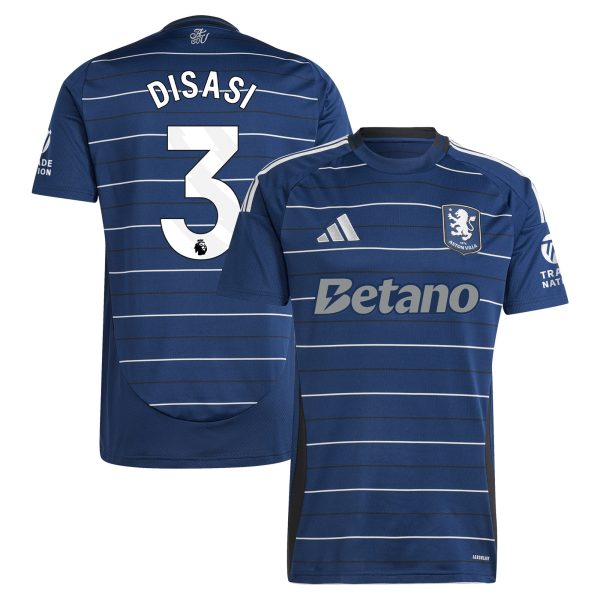 aston villa adidas third shirt 2024-25 with disasi 3 printing Collection | Official Aston Villa Jerseys for Fans