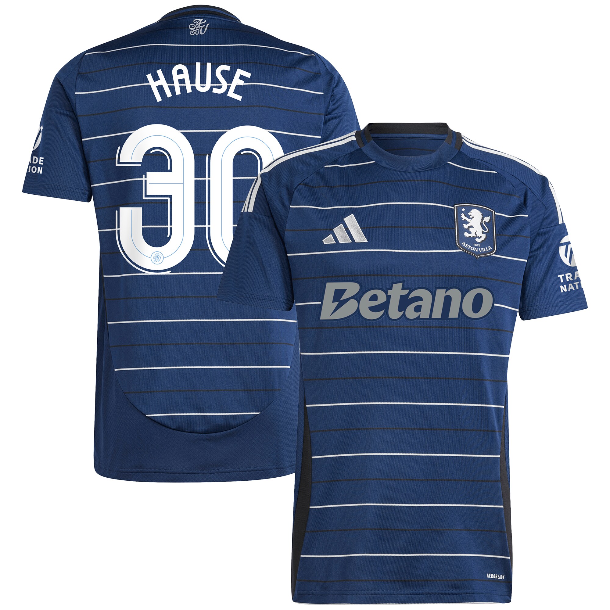 aston villa adidas third shirt 2024-25 with hause 30 cup printing Collection | Official Aston Villa Jerseys for Fans