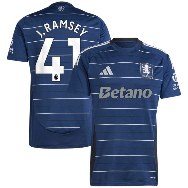 aston villa adidas third shirt 2024-25 with j. ramsey 41 printing Collection | Official Aston Villa Jerseys for Fans