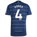 aston villa adidas third shirt 2024-25 with konsa 4 printing Collection | Official Aston Villa Jerseys for Fans