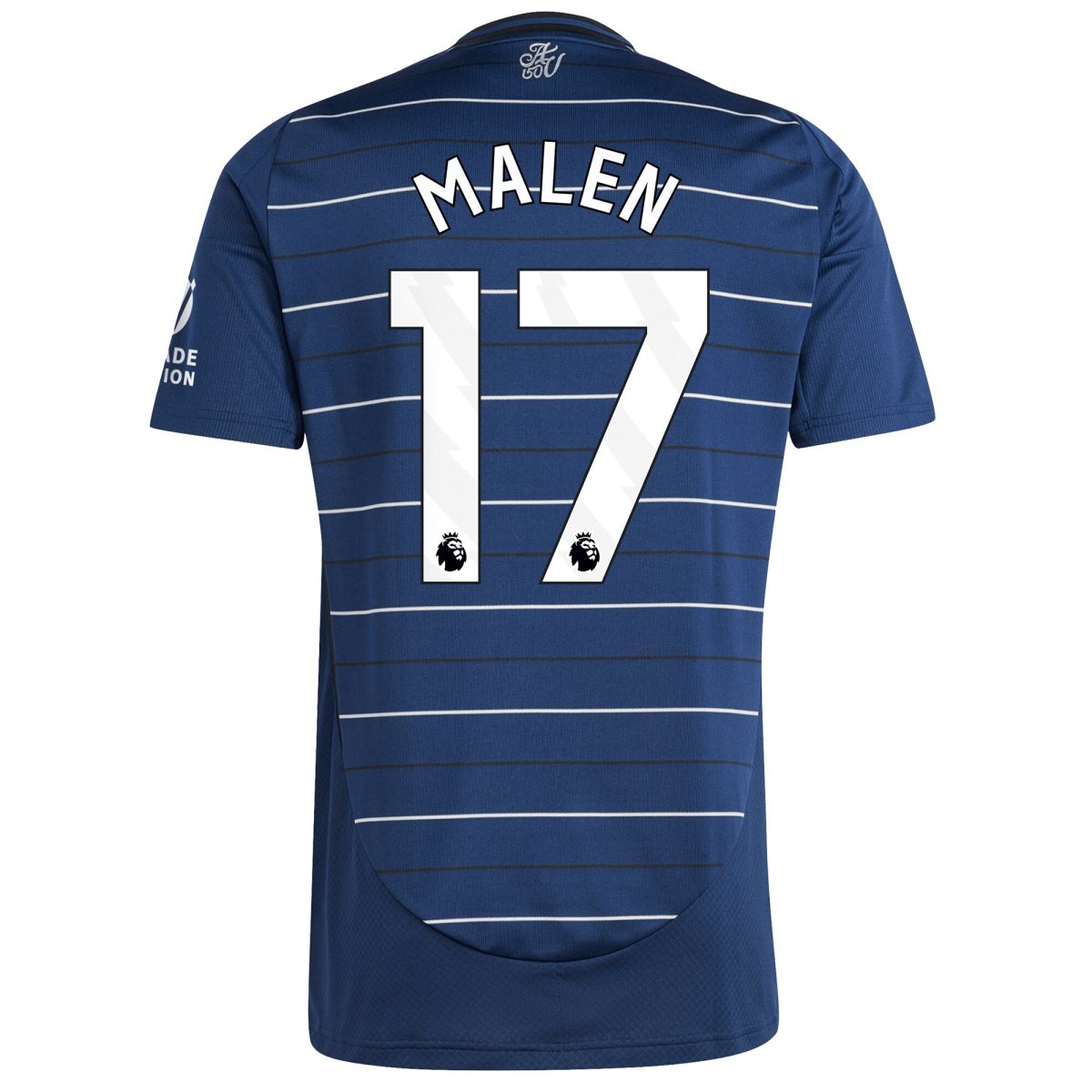 aston villa adidas third shirt 2024-25 with malen 17 printing Collection | Official Aston Villa Jerseys for Fans
