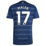 aston villa adidas third shirt 2024-25 with malen 17 printing Collection | Official Aston Villa Jerseys for Fans