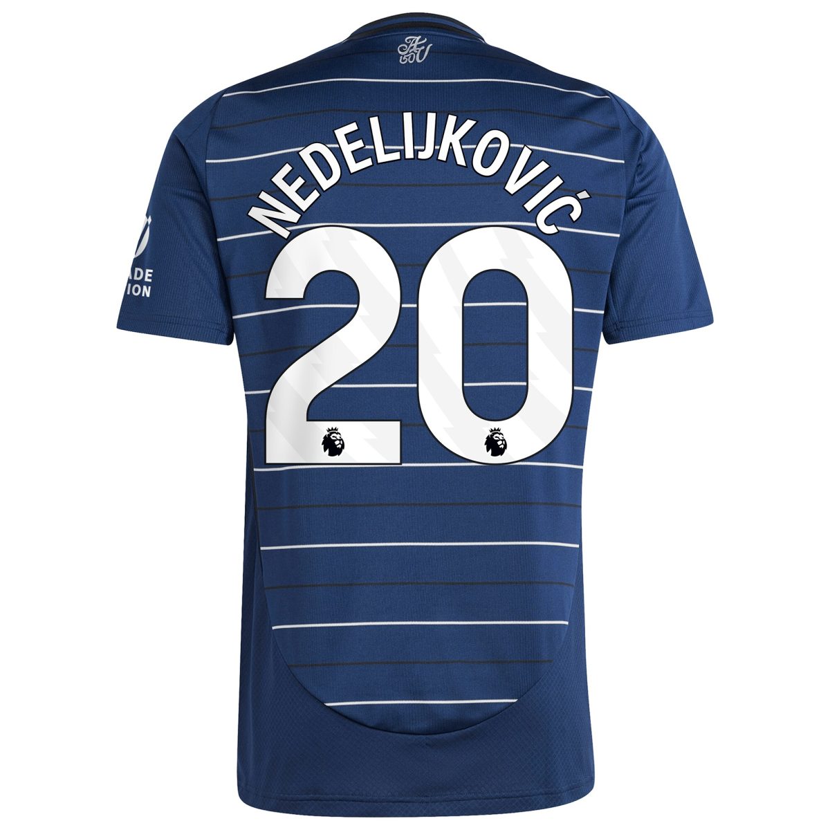 aston villa adidas third shirt 2024-25 with nedeljković 20 printing Collection | Official Aston Villa Jerseys for Fans