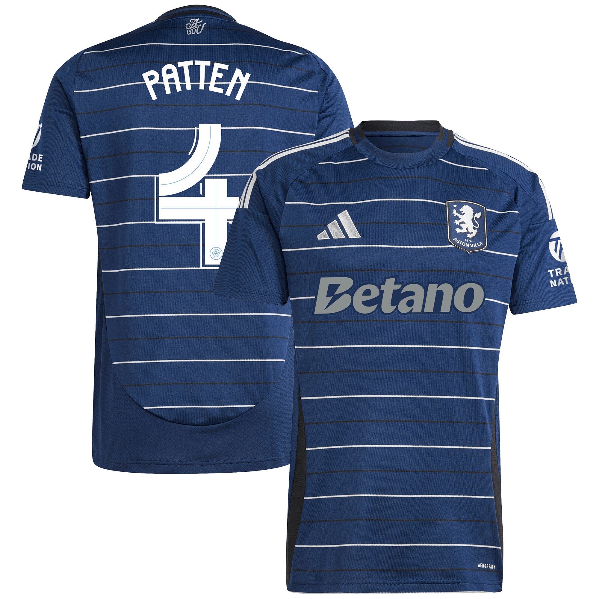 aston villa adidas third shirt 2024-25 with patten 4 cup printing Collection | Official Aston Villa Jerseys for Fans