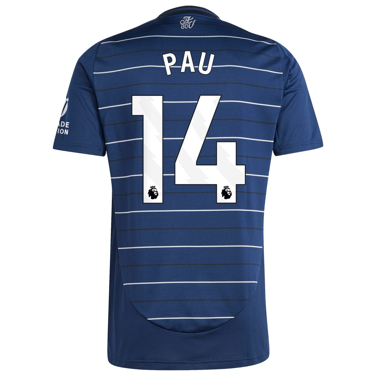 aston villa adidas third shirt 2024-25 with pau 14 printing Collection | Official Aston Villa Jerseys for Fans
