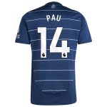 aston villa adidas third shirt 2024-25 with pau 14 printing Collection | Official Aston Villa Jerseys for Fans