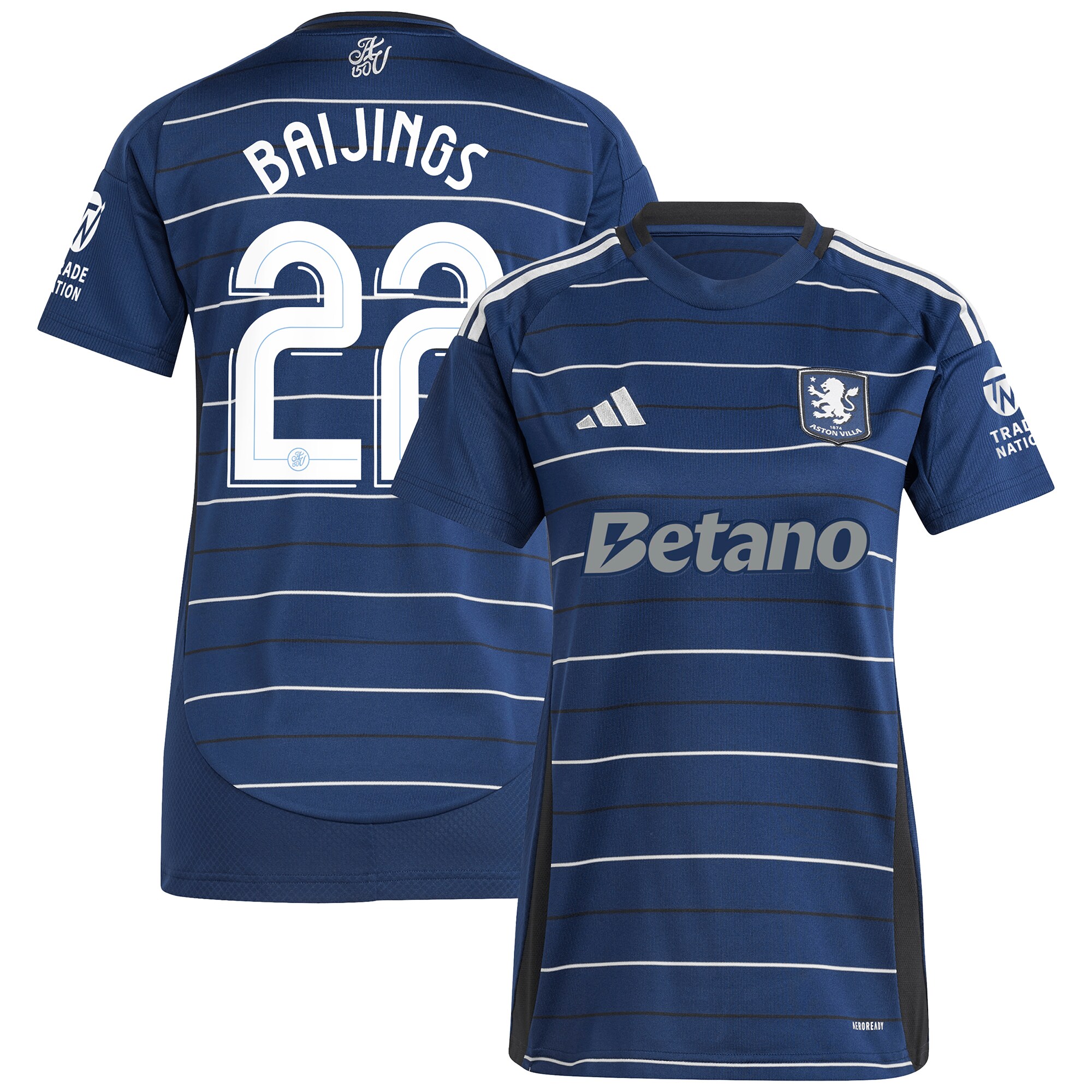 aston villa adidas third shirt 2024-25 – womens with baijings 22 cup printing Collection | Official Aston Villa Jerseys for Fans