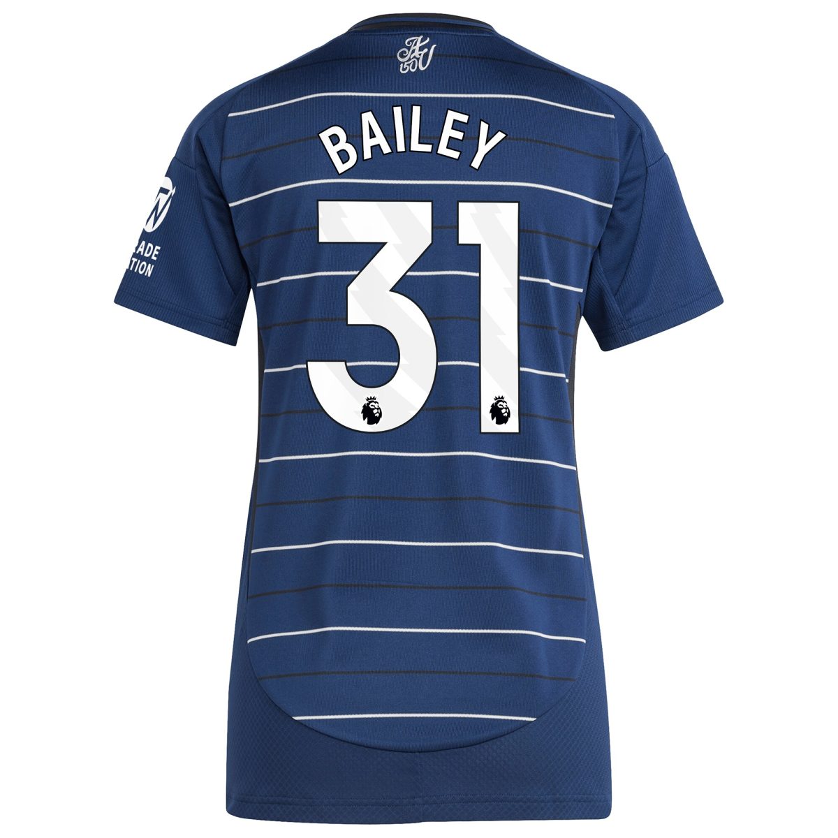 aston villa adidas third shirt 2024-25 – womens with bailey 31 printing Collection | Official Aston Villa Jerseys for Fans