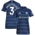 aston villa adidas third shirt 2024-25 – womens with diego carlos 3 printing Collection | Official Aston Villa Jerseys for Fans