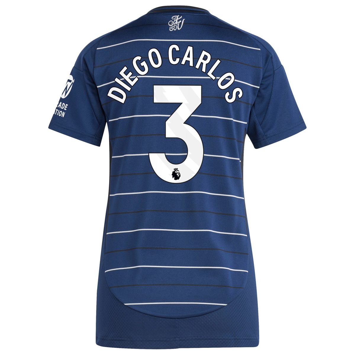 aston villa adidas third shirt 2024-25 – womens with diego carlos 3 printing Collection | Official Aston Villa Jerseys for Fans