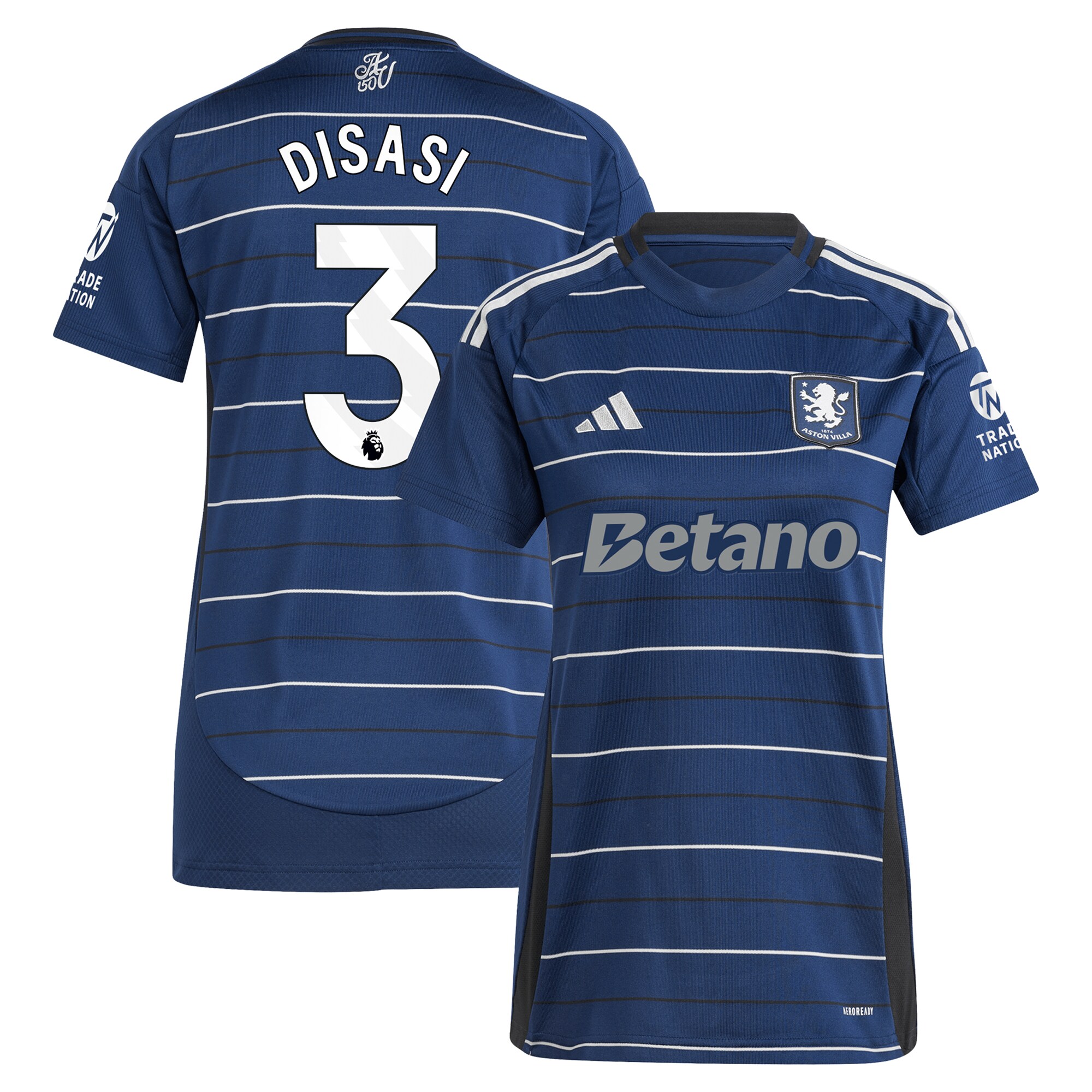 aston villa adidas third shirt 2024-25 – womens with disasi 3 printing Collection | Official Aston Villa Jerseys for Fans