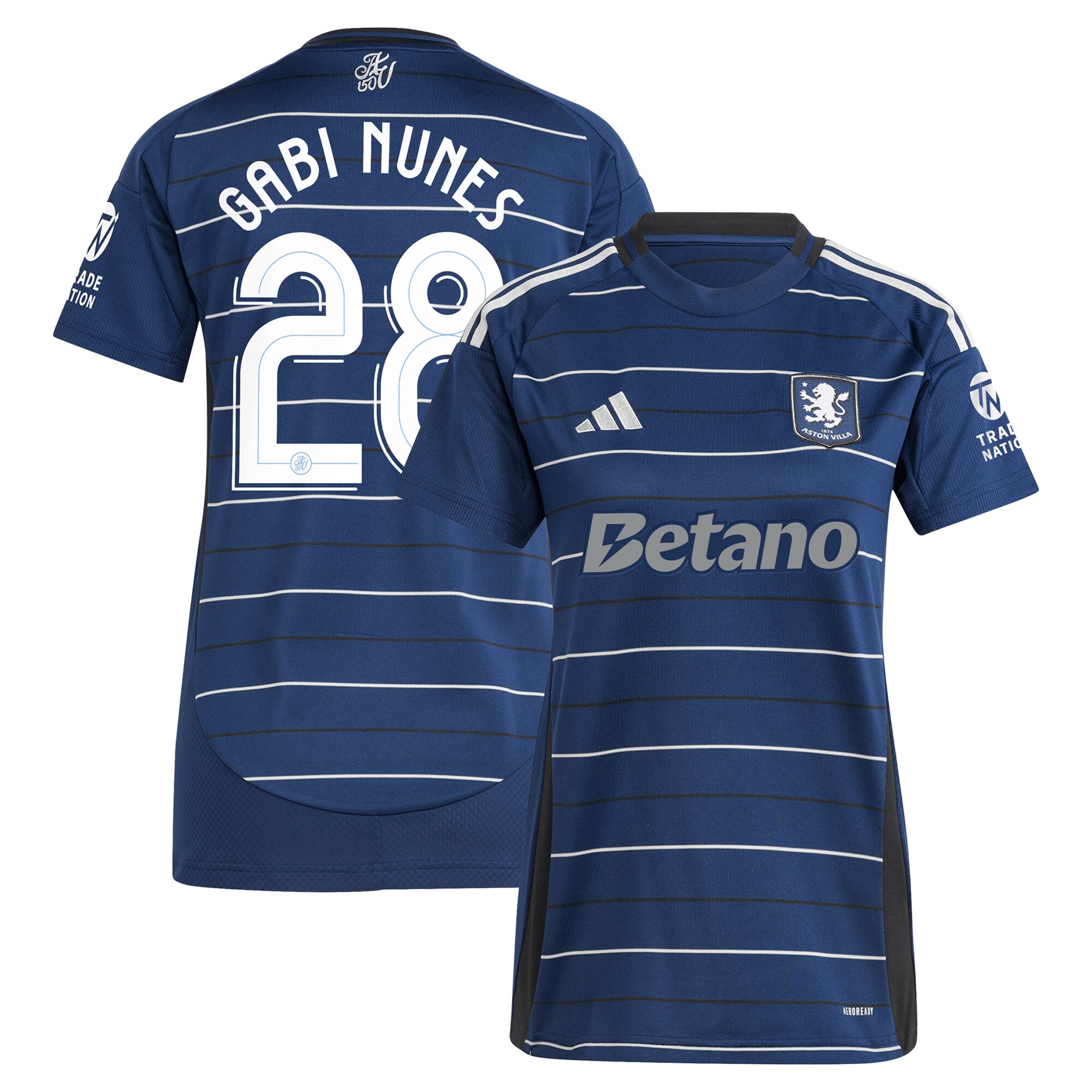aston villa adidas third shirt 2024-25 – womens with gabi nunes 28 cup printing Collection | Official Aston Villa Jerseys for Fans