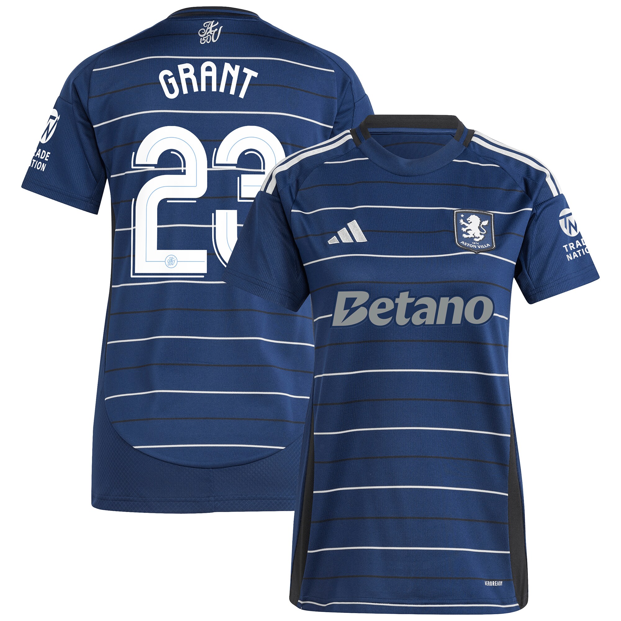 aston villa adidas third shirt 2024-25 – womens with grant 23 cup printing Collection | Official Aston Villa Jerseys for Fans