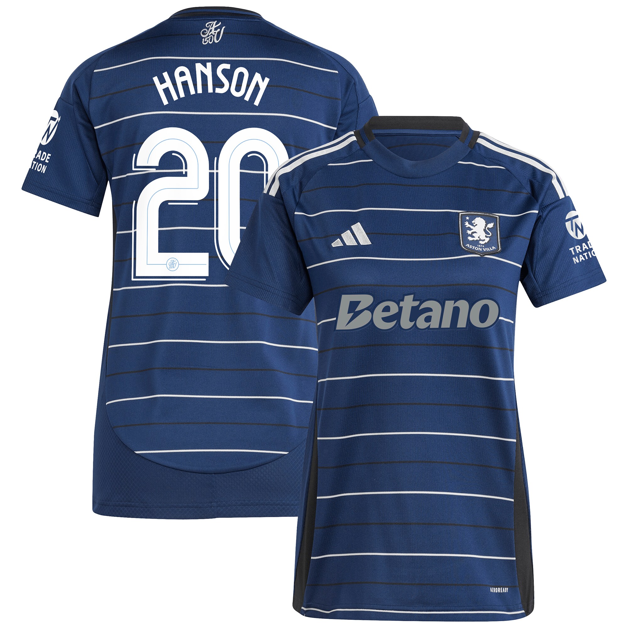 aston villa adidas third shirt 2024-25 – womens with hanson 20 cup printing Collection | Official Aston Villa Jerseys for Fans