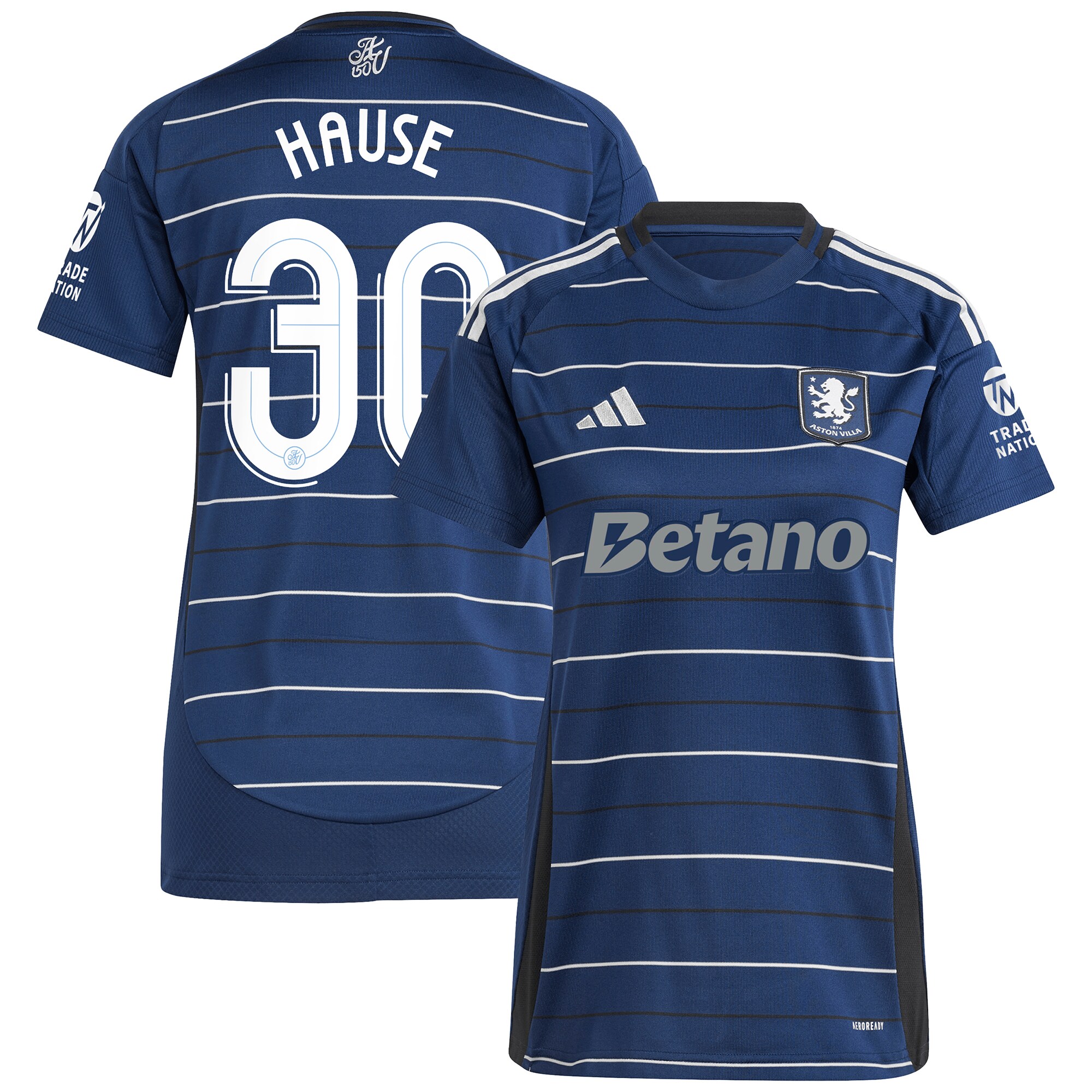 aston villa adidas third shirt 2024-25 – womens with hause 30 cup printing Collection | Official Aston Villa Jerseys for Fans