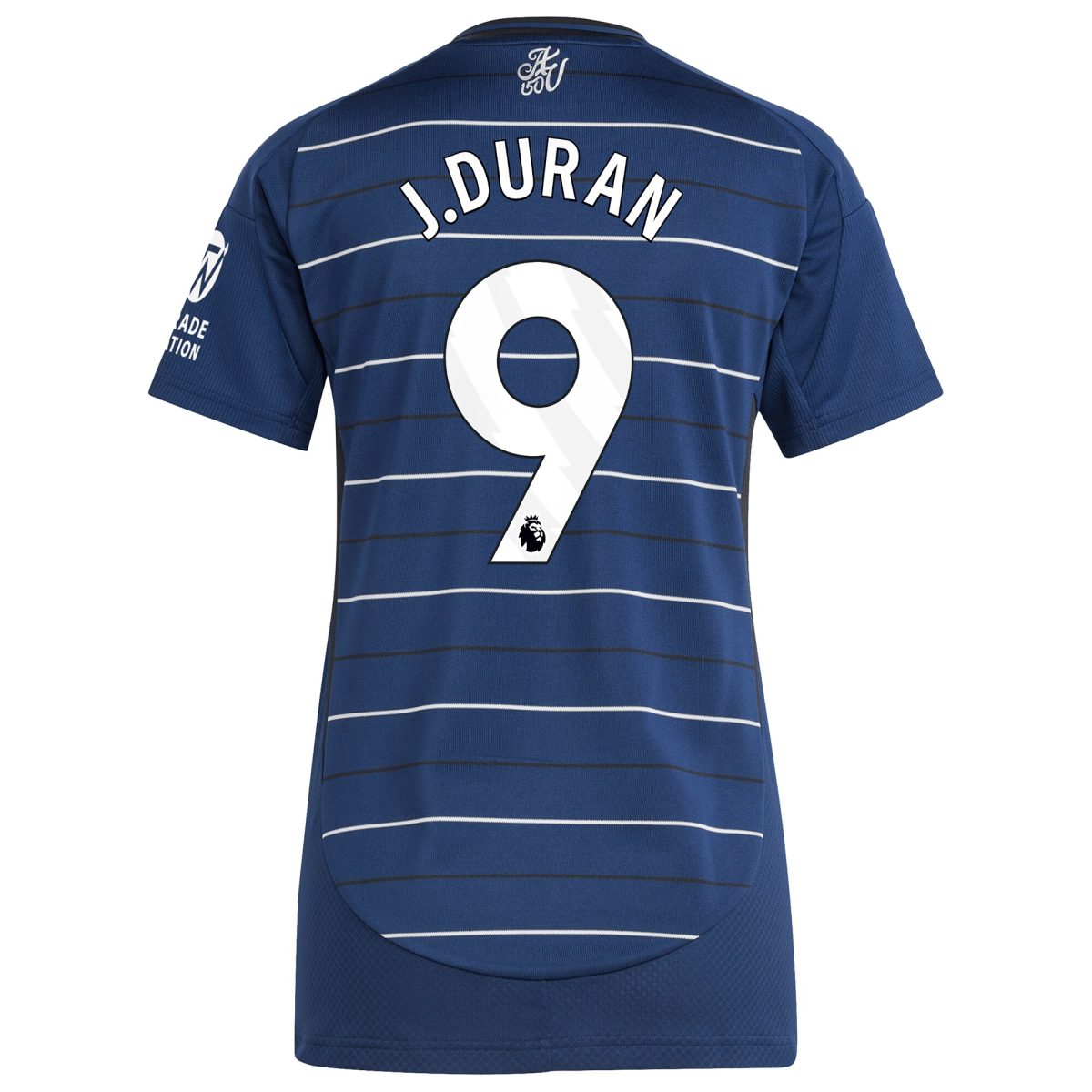 aston villa adidas third shirt 2024-25 – womens with j.duran 9 printing Collection | Official Aston Villa Jerseys for Fans