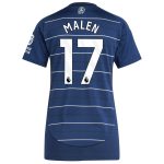 aston villa adidas third shirt 2024-25 – womens with malen 17 printing Collection | Official Aston Villa Jerseys for Fans