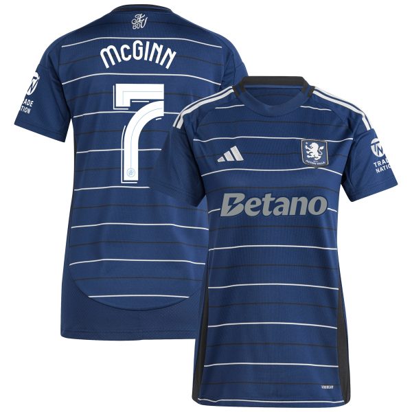 aston villa adidas third shirt 2024-25 – womens with mcginn 7 cup printing Collection | Official Aston Villa Jerseys for Fans