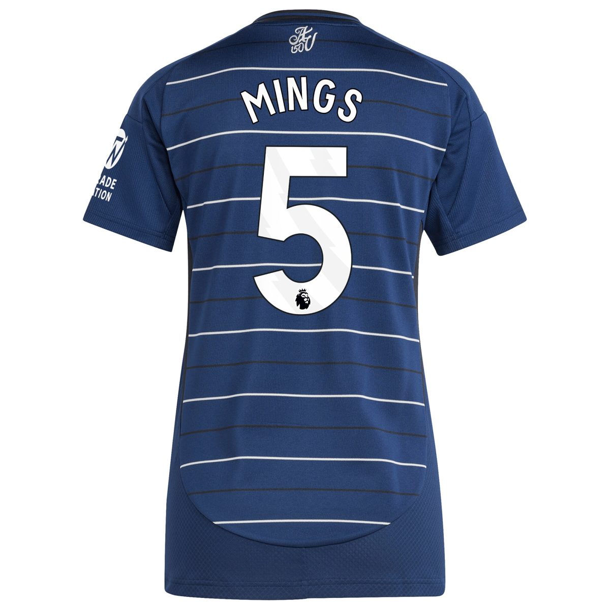 aston villa adidas third shirt 2024-25 – womens with mings 5 printing Collection | Official Aston Villa Jerseys for Fans