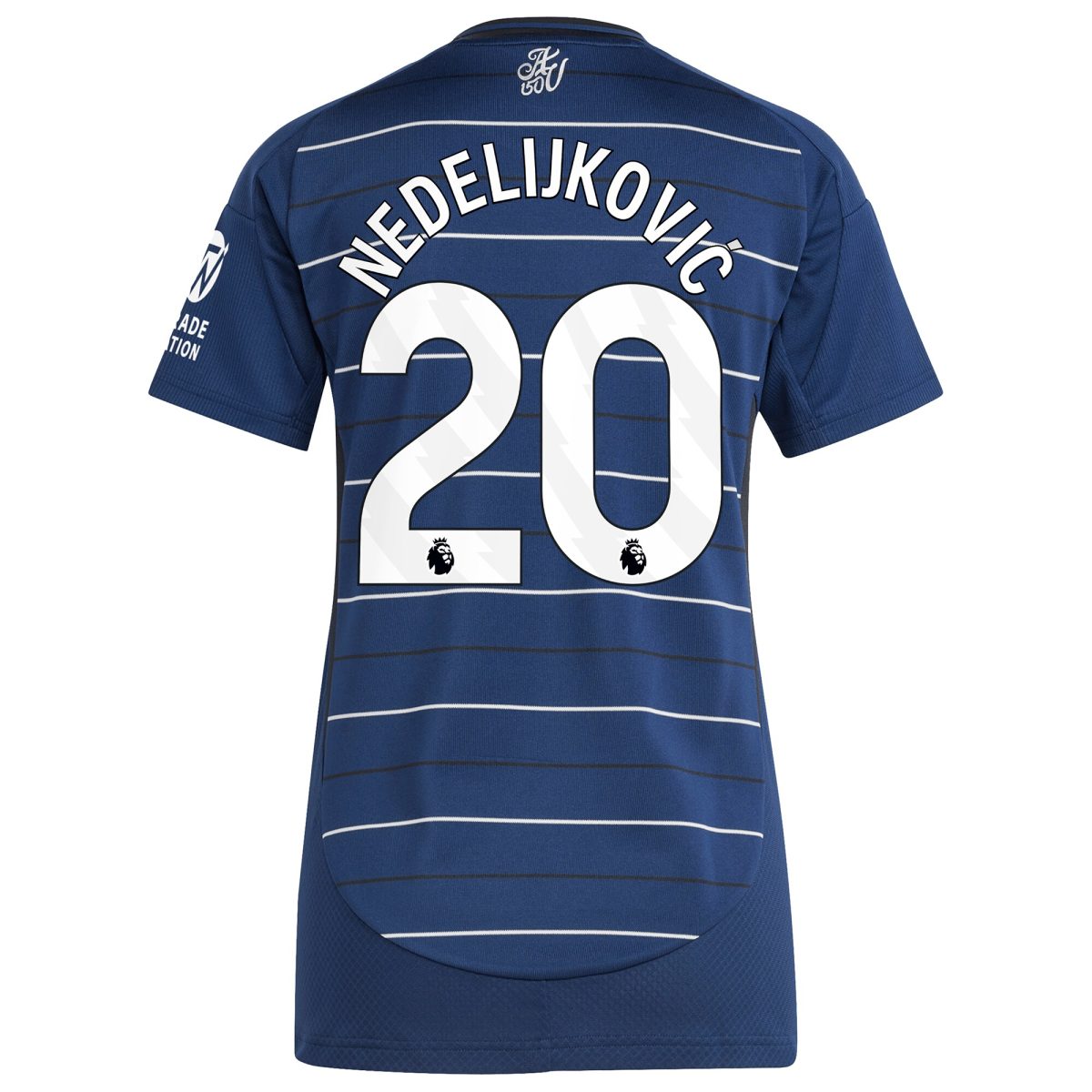 aston villa adidas third shirt 2024-25 – womens with nedeljković 20 printing Collection | Official Aston Villa Jerseys for Fans