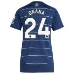 aston villa adidas third shirt 2024-25 – womens with onana 24 printing Collection | Official Aston Villa Jerseys for Fans