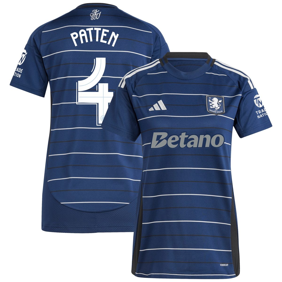 aston villa adidas third shirt 2024-25 – womens with patten 4 cup printing Collection | Official Aston Villa Jerseys for Fans