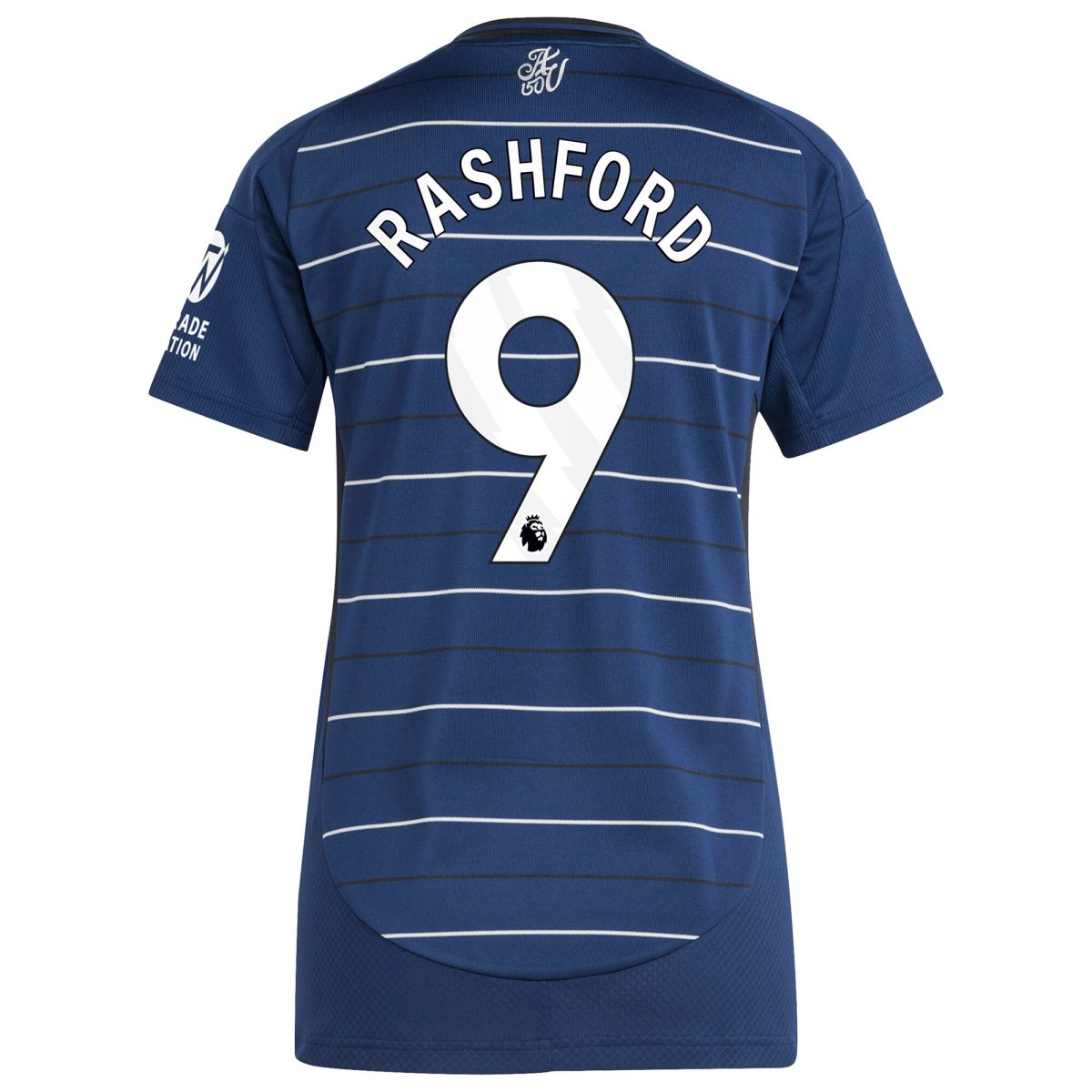 aston villa adidas third shirt 2024-25 – womens with rashford 9 printing Collection | Official Aston Villa Jerseys for Fans