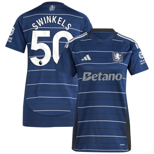 aston villa adidas third shirt 2024-25 – womens with swinkels 50 printing Collection | Official Aston Villa Jerseys for Fans